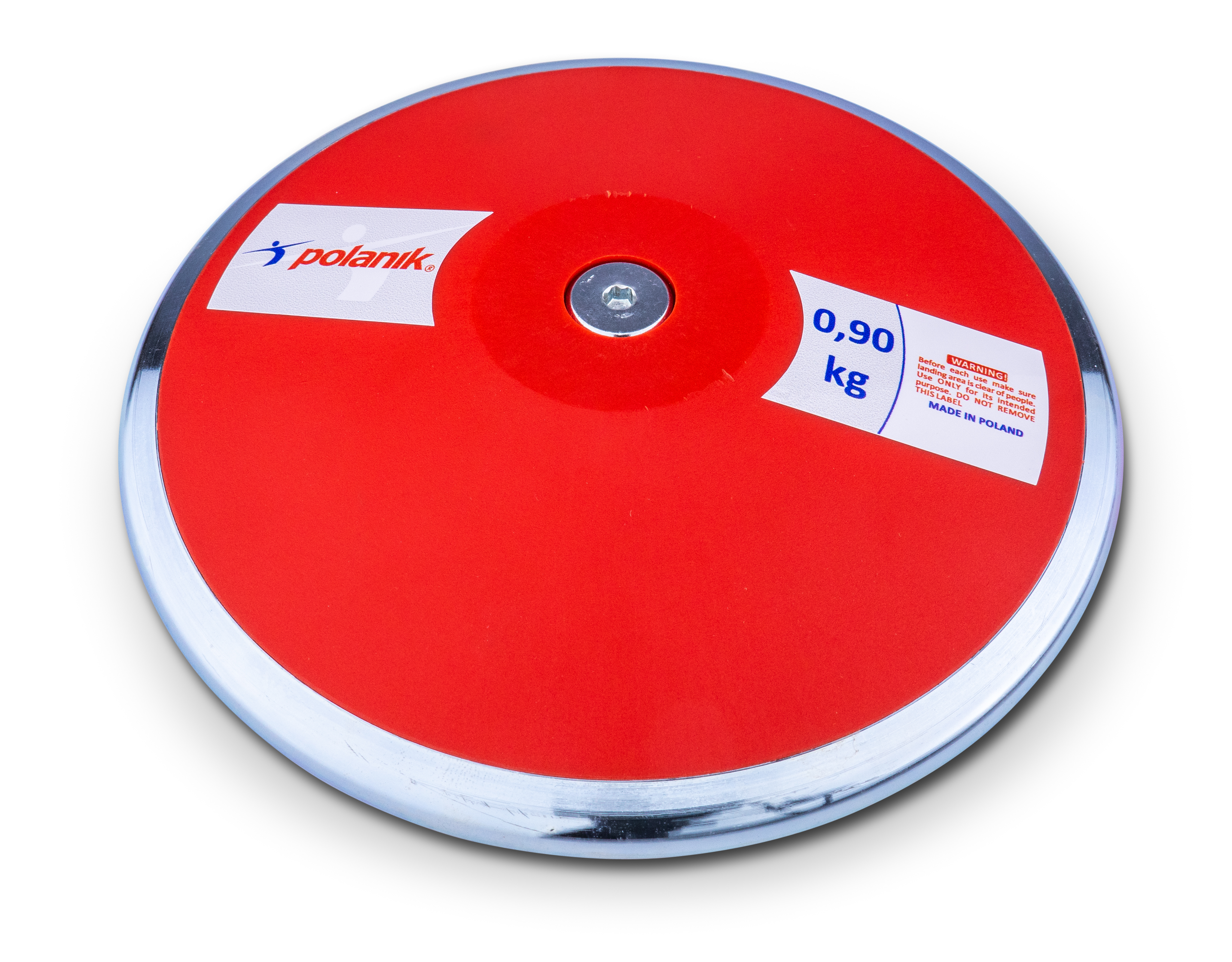 Polanik SteadySize Trainingsdiskus für Frauen - Basisgröße 1,00 kg