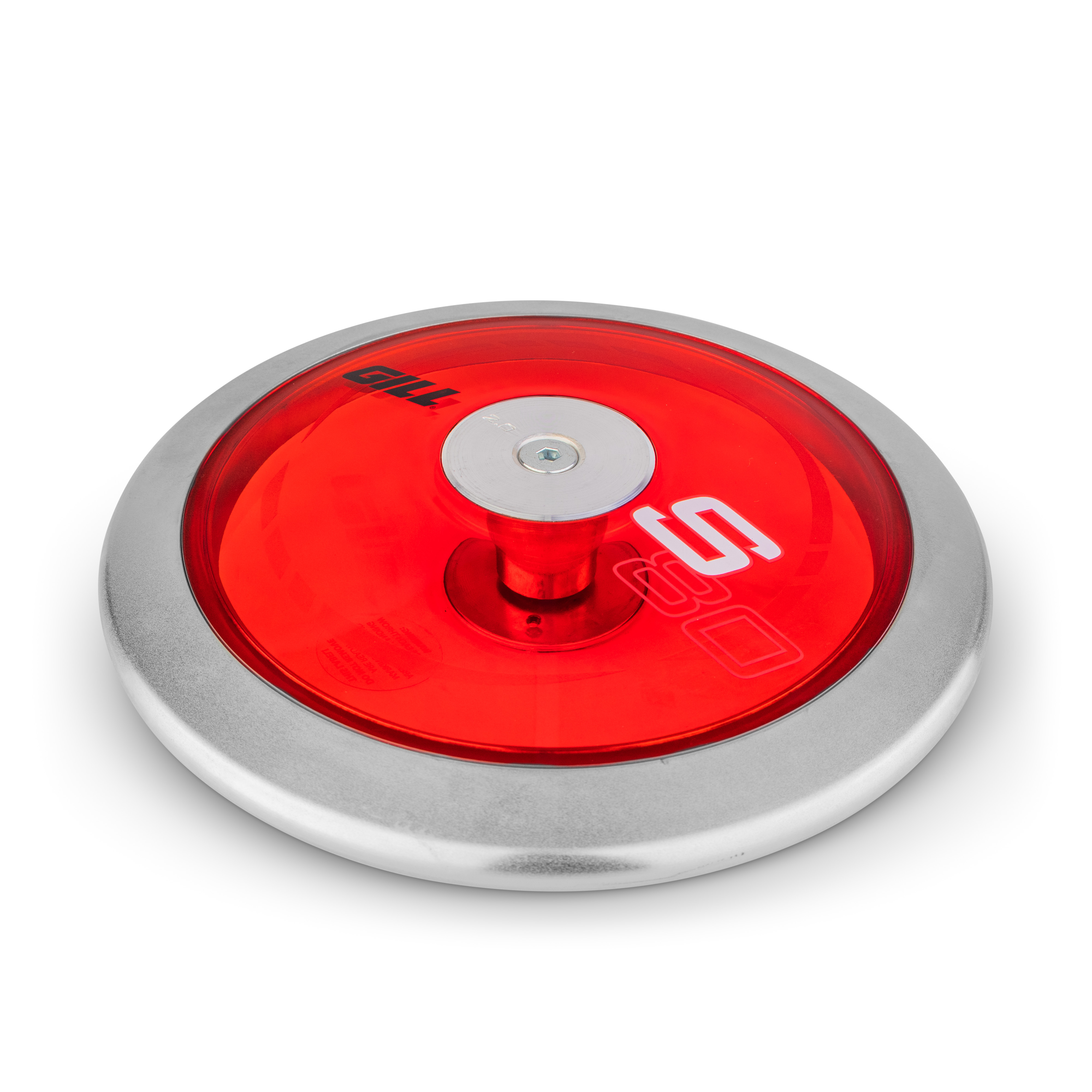 Gill Wettkampfdiskus S8 mit transparenten Seitenscheiben - 2,00 kg