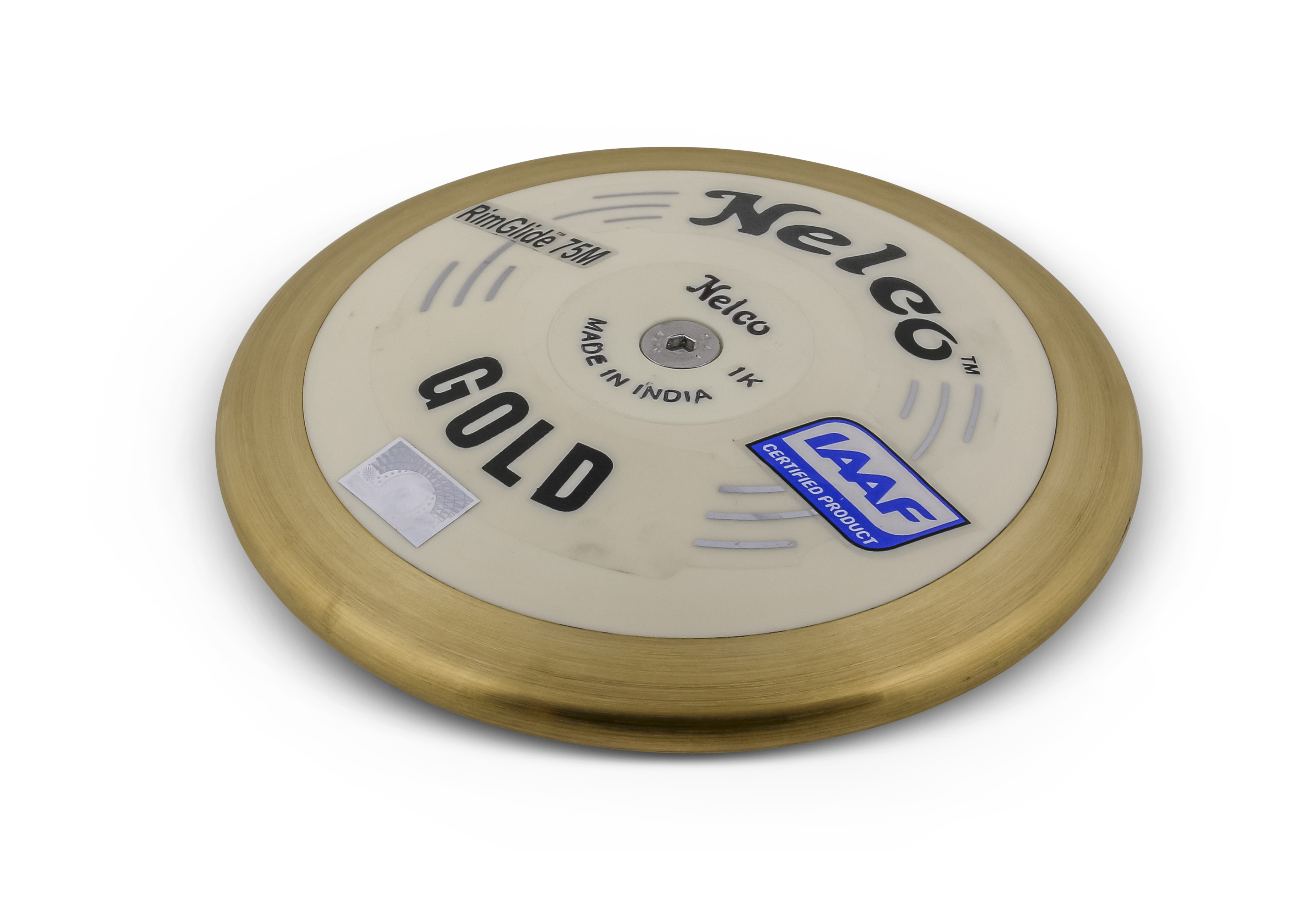 Nelco Wettkampfdiskus Gold Super Spin