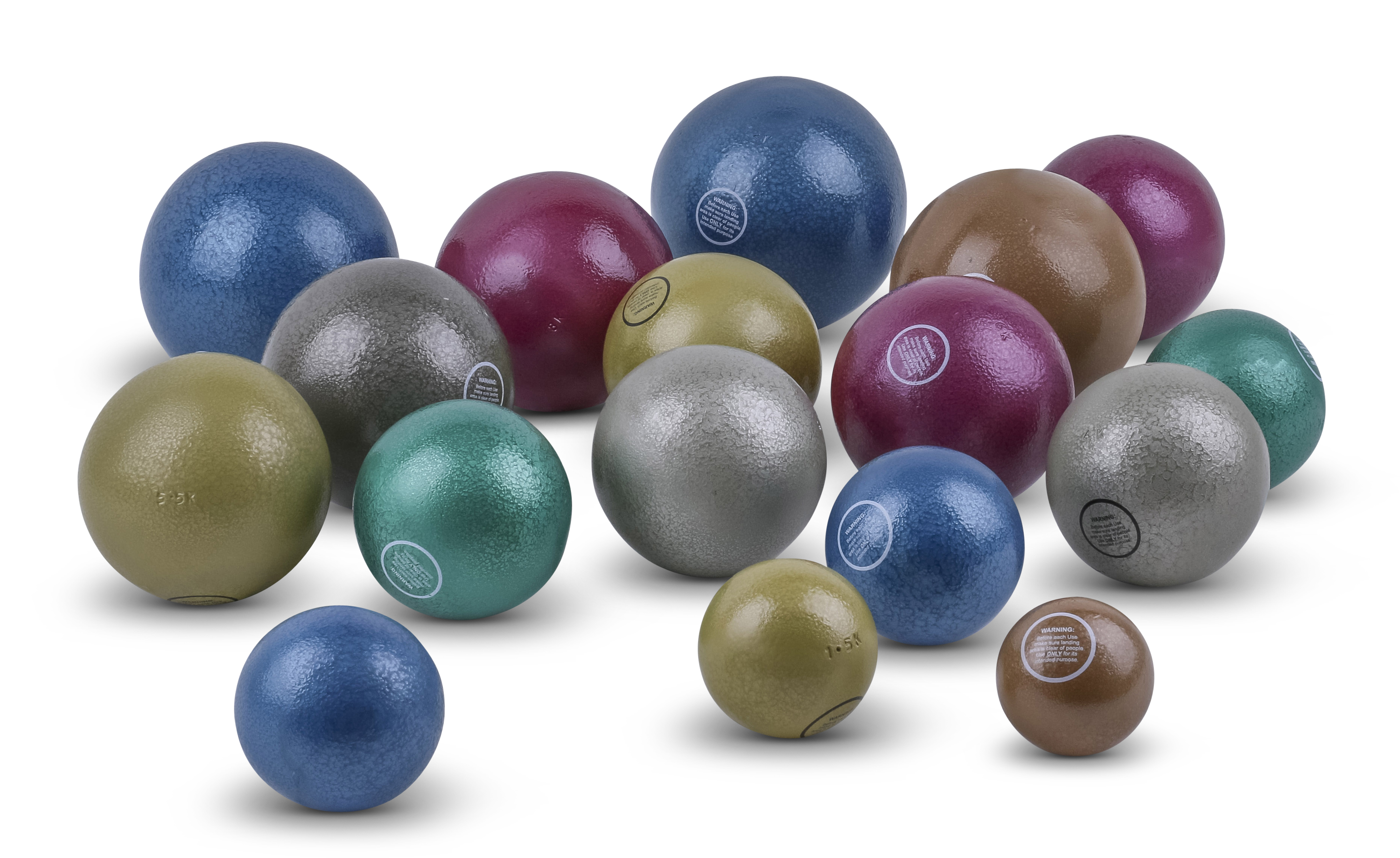 Wettkampf- und Trainingsstoßkugel aus Gusseisen